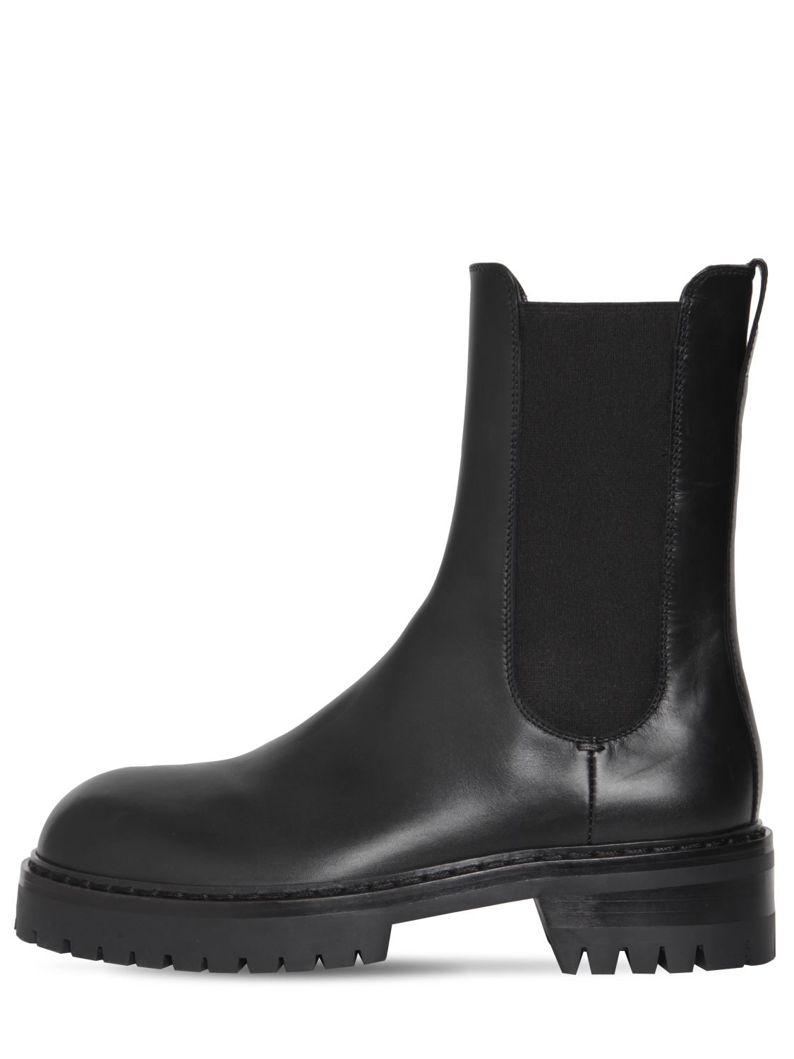 Ann Demeulemeester 25mm Wally Leather Chelsea Boots In Black | ModeSens