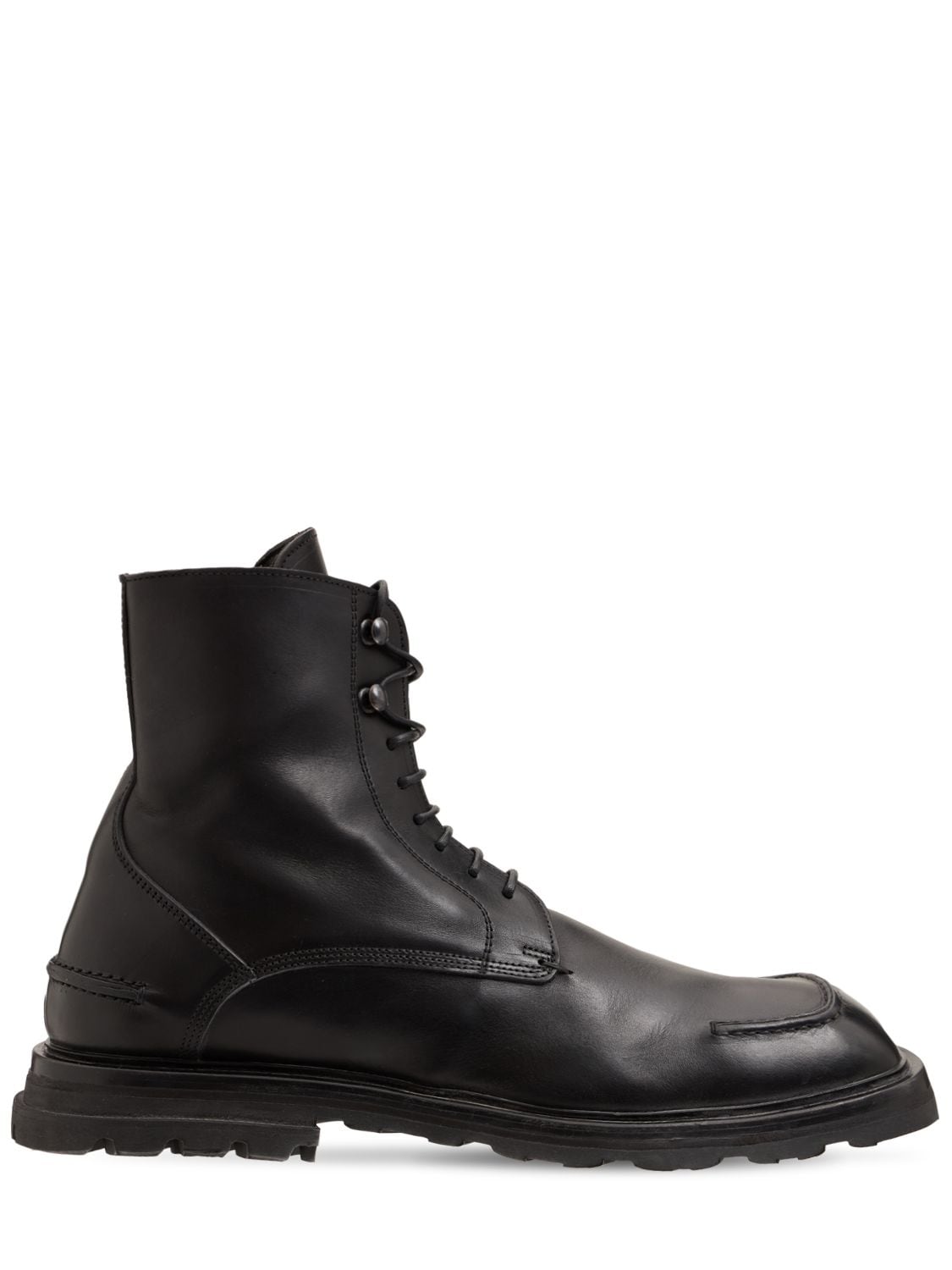 Achille Leather Lace-up Boots