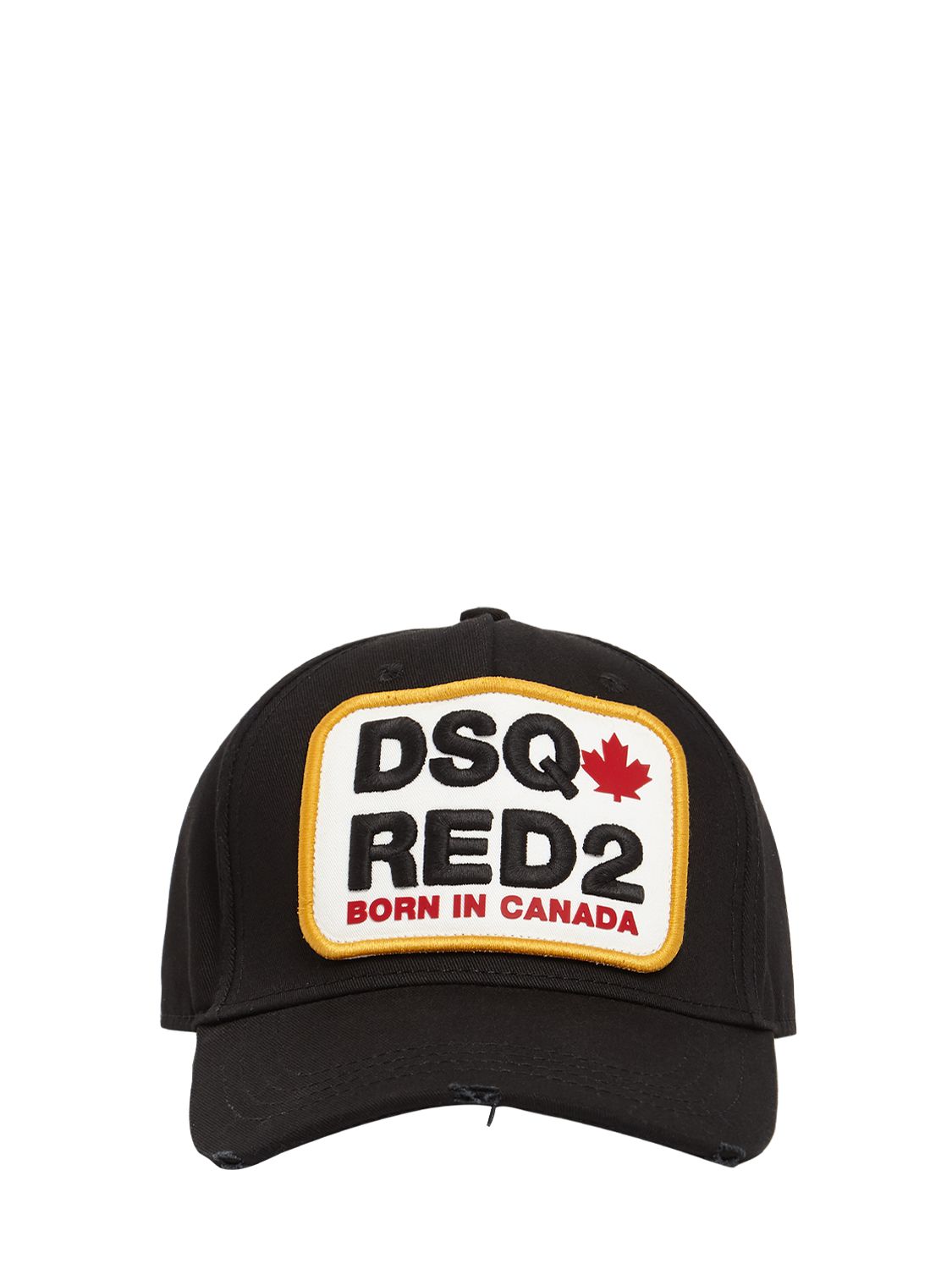 Dsquared2 - Logo patch cotton gabardine 