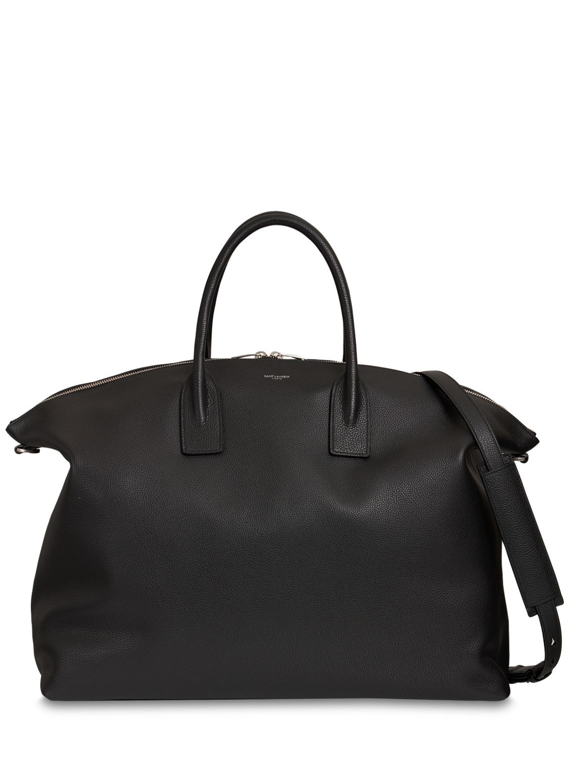 Image of Giant Bowling Leather Tote Bag