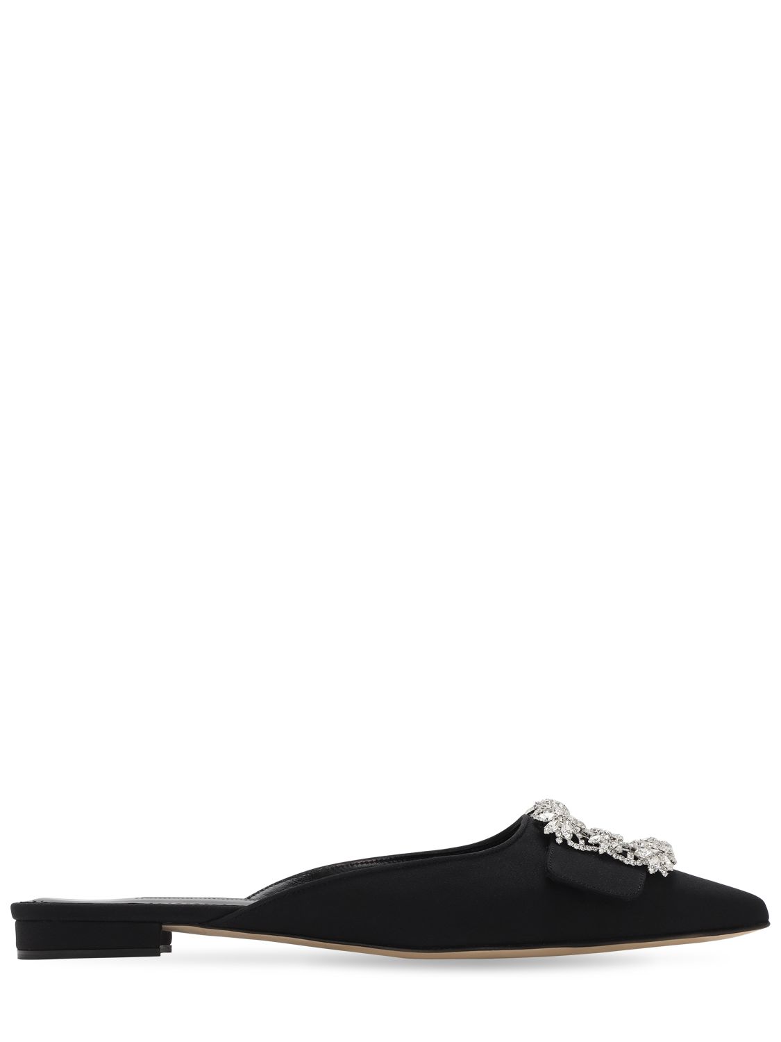 10mm Hohe Mules-schuhe Aus Satin "maysale"