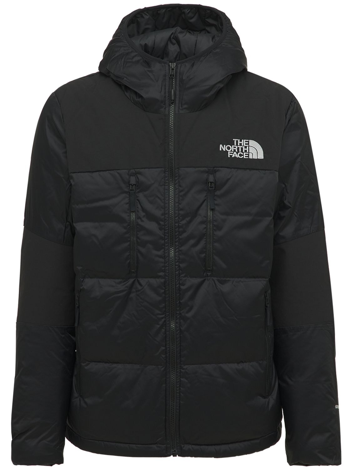 The North Face - Himalayan light hooded down jacket - Tnf Black ...