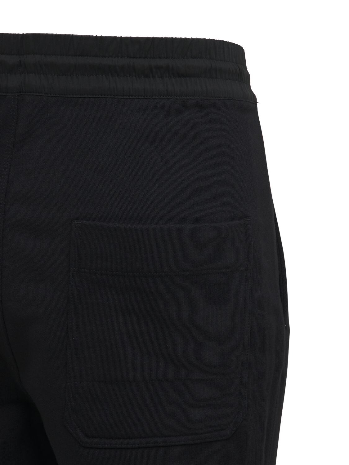 Y 3 Relaxed Stretch Wool Blend Trousers In Black Modesens