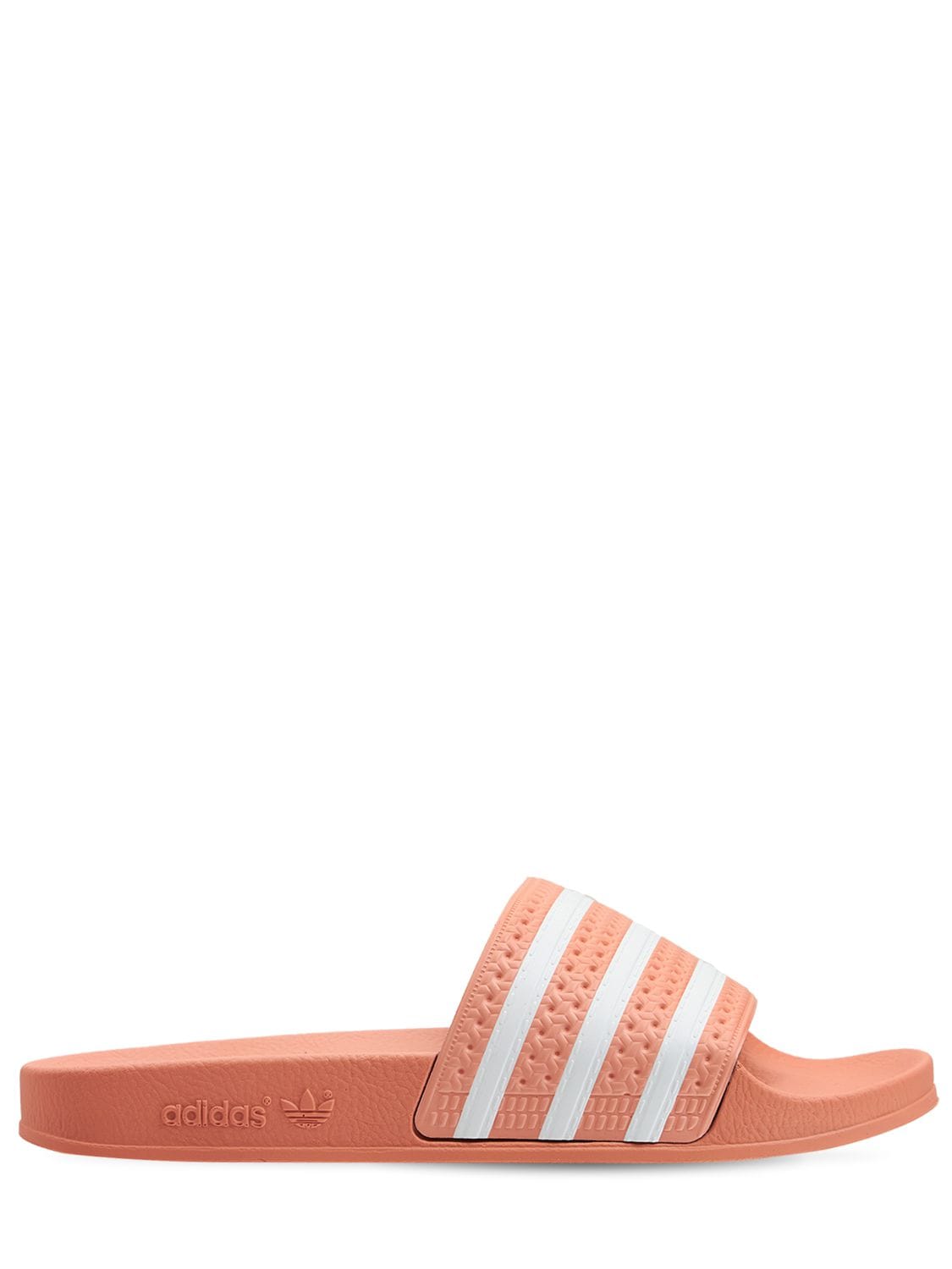 Adidas Originals Adilette Striped Slide Sandals In Blush | ModeSens