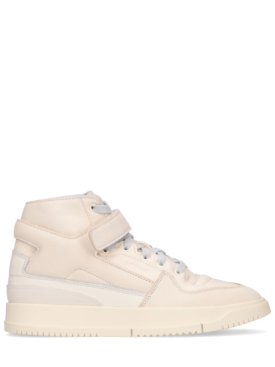 Adidas Originals Forum Lux Hi Sneakers In White | ModeSens