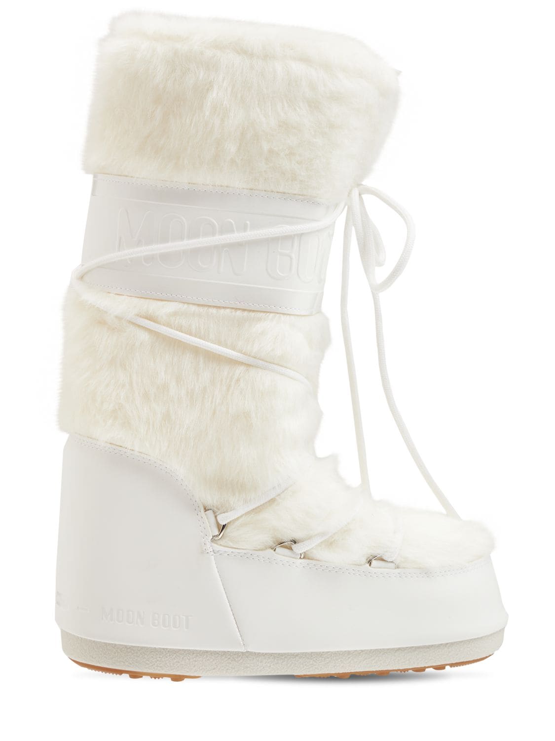 MOON BOOT TALL ICON FAUX FUR MOON BOOTS