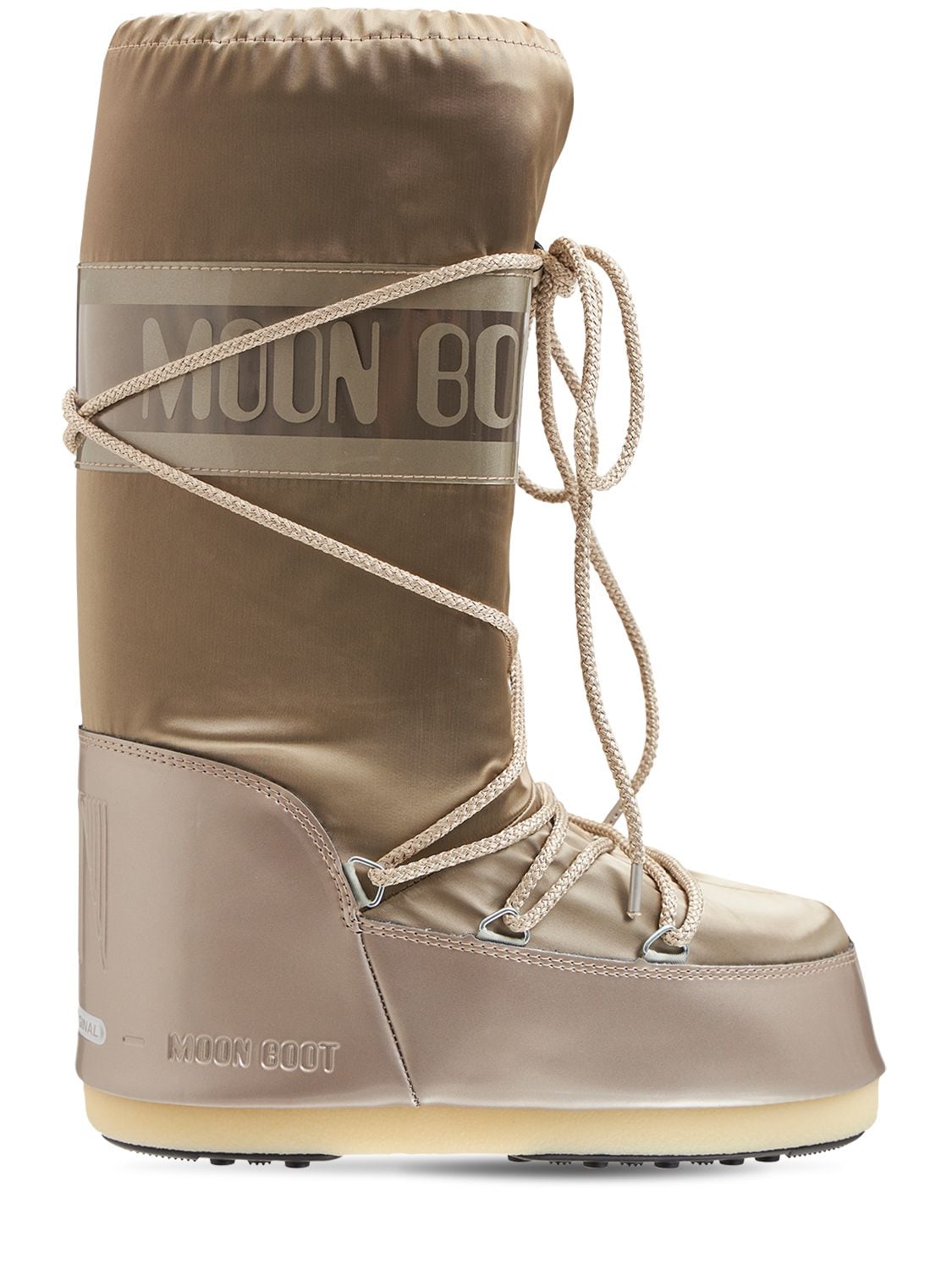 Tall Icon Glance Metallic Moon Boots – WOMEN > SHOES > BOOTS
