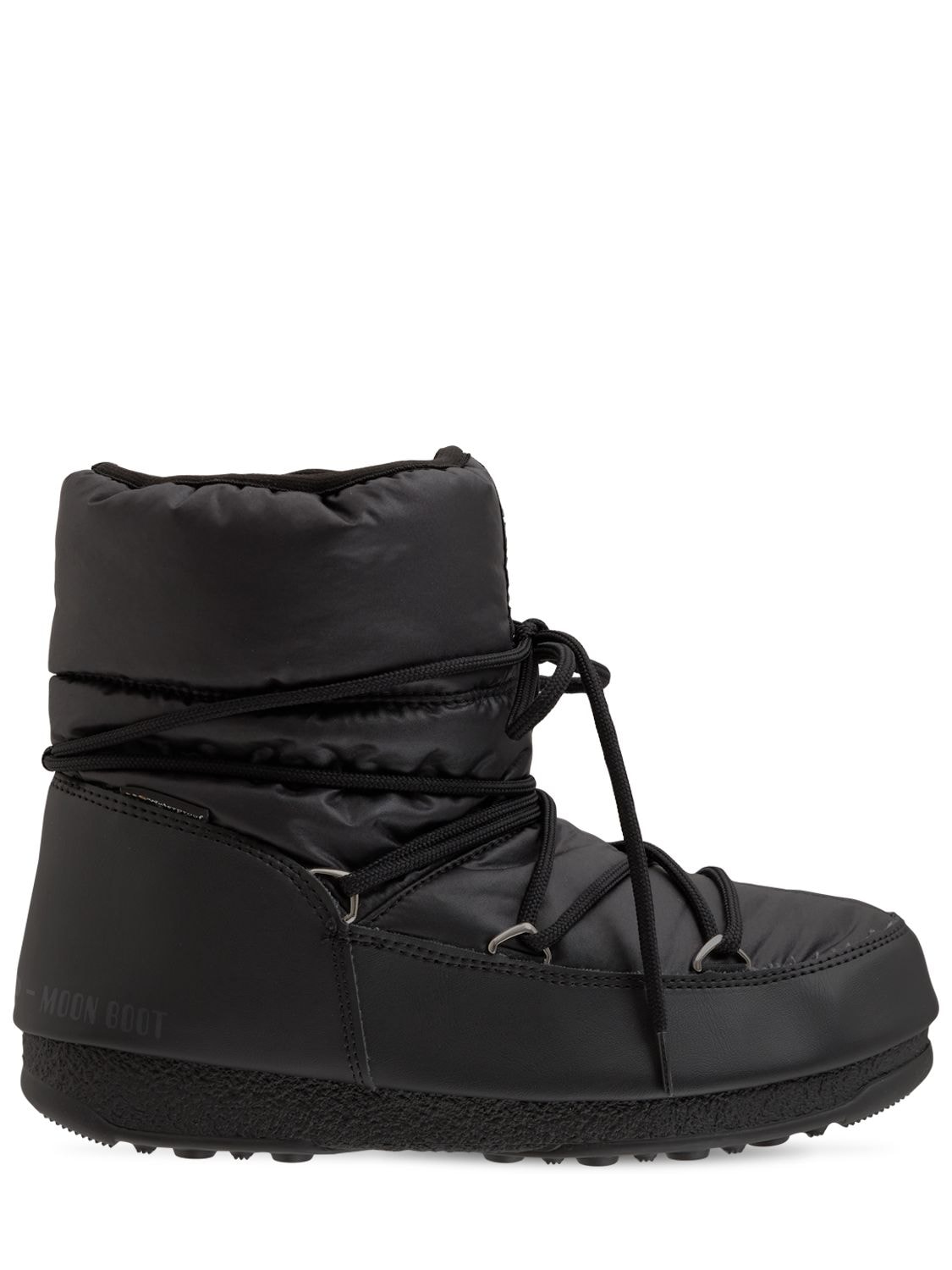 Moon Boot Low Nylon S In Black