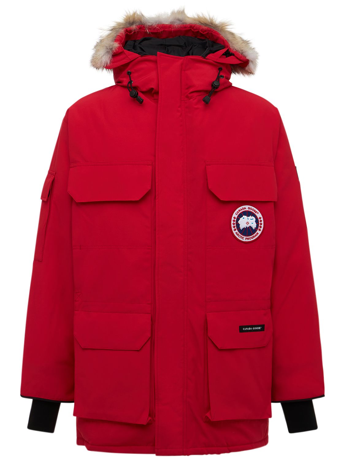 Canada Goose Expedition Down Parka W/ Fur Trim In Red ModeSens