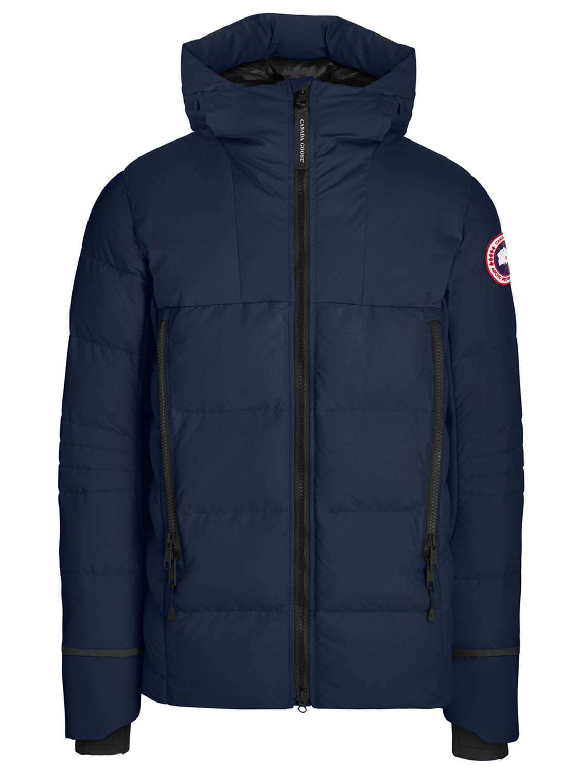 Canada Goose Men's Hybridge Base Matte Finish Down Jacket In Atlantic Navy