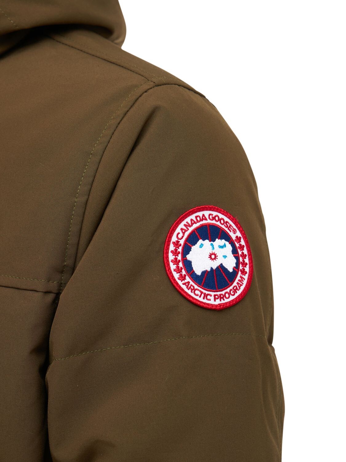 Shop Canada Goose Macmillan Down Parka In Military Green