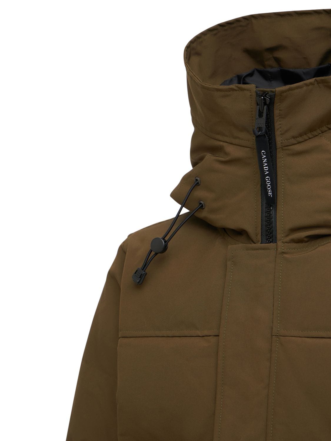 Shop Canada Goose Macmillan Down Parka In Military Green