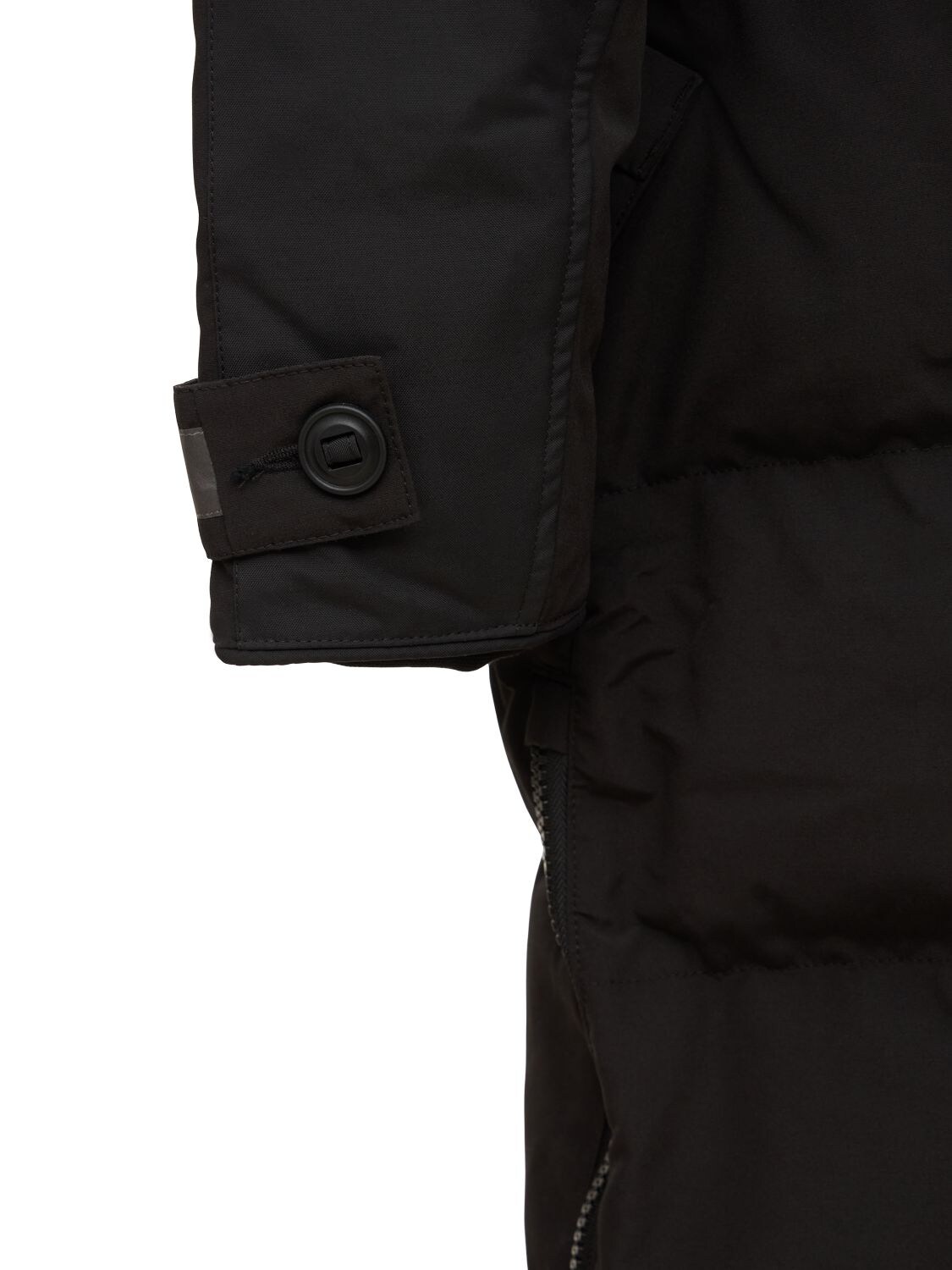 Shop Canada Goose Black Label Aldridge Nylon Down Jacket