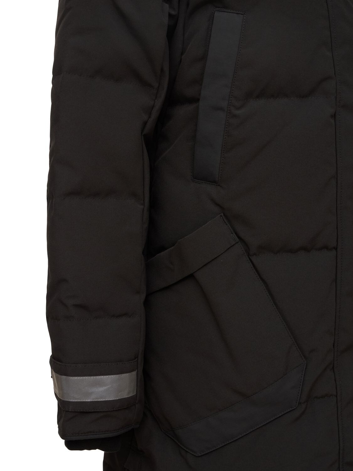 Shop Canada Goose Black Label Aldridge Nylon Down Jacket