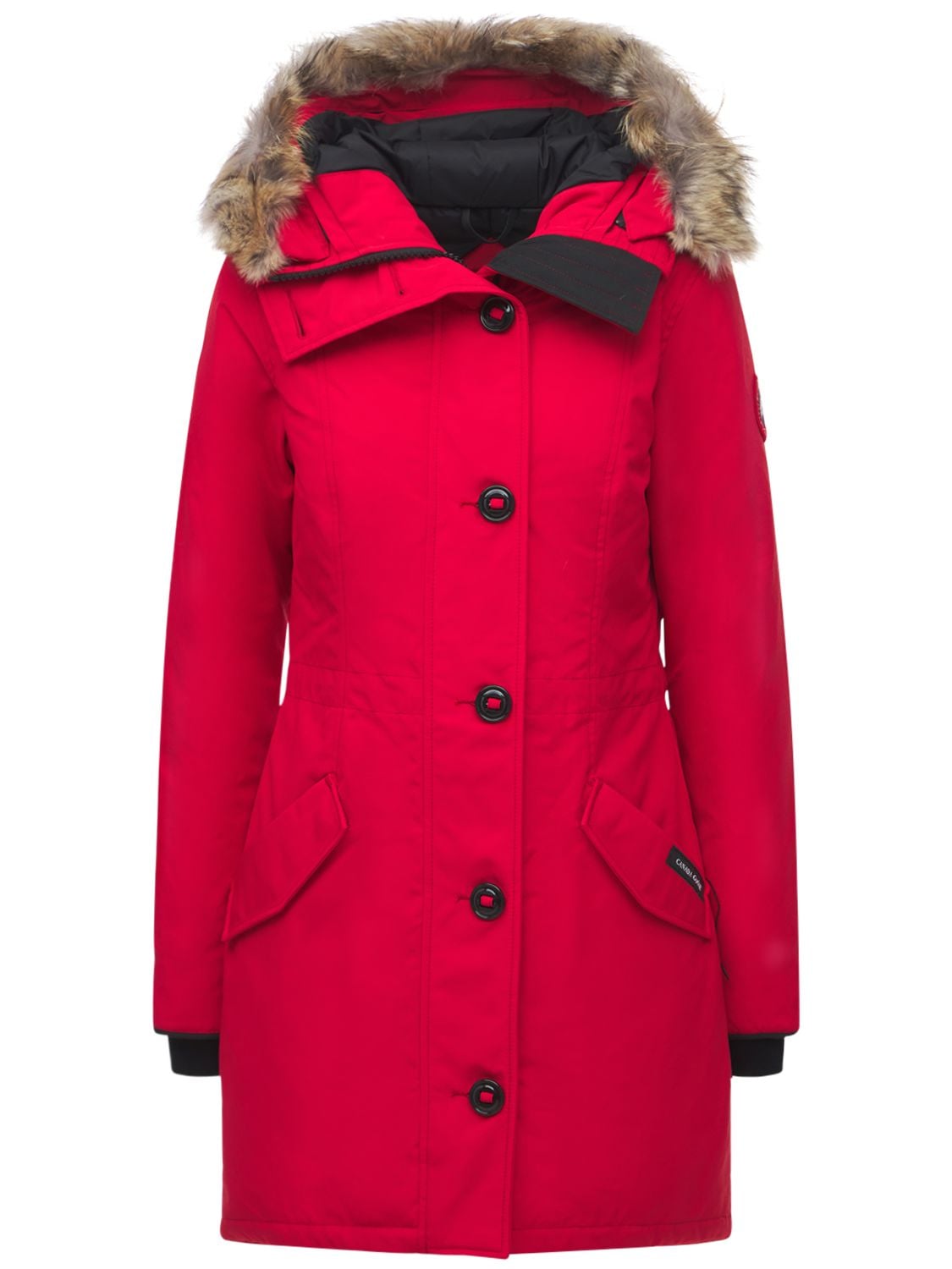 Canada Goose Ladies Rossclair Down Parka In Rot