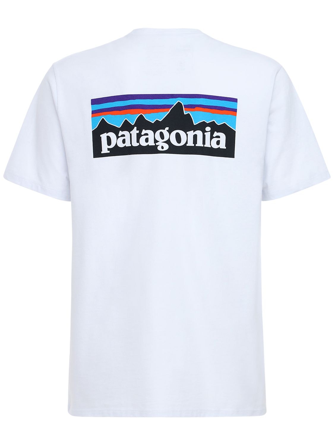 Patagonia P-6 Logo Responsibili-tee T-shirt In 화이트