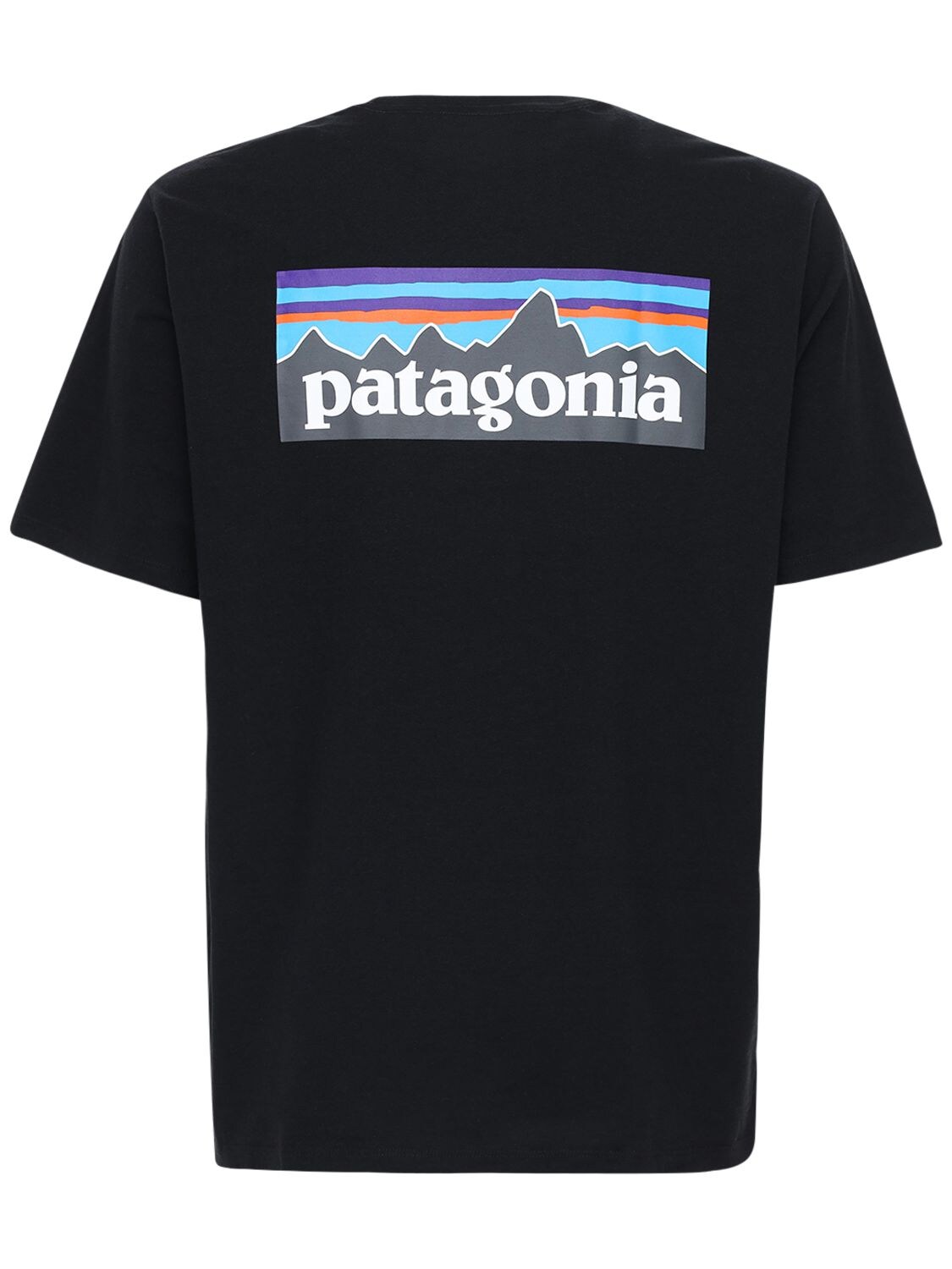 Patagonia P-6 Logo Responsibili-tee T-shirt In 블랙