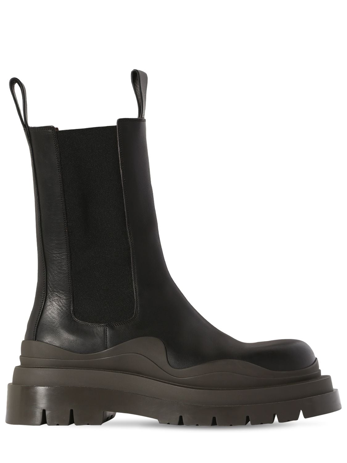 Bv Tire Leather Chelsea Boots