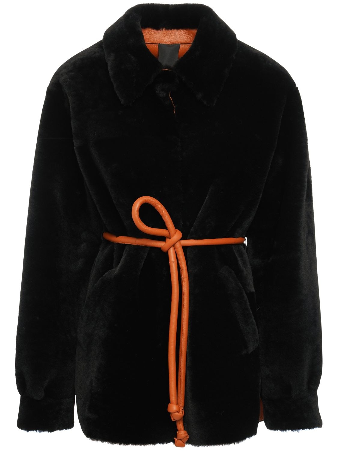Blancha Reversible Bicolor Wool Jacket In Black,camel