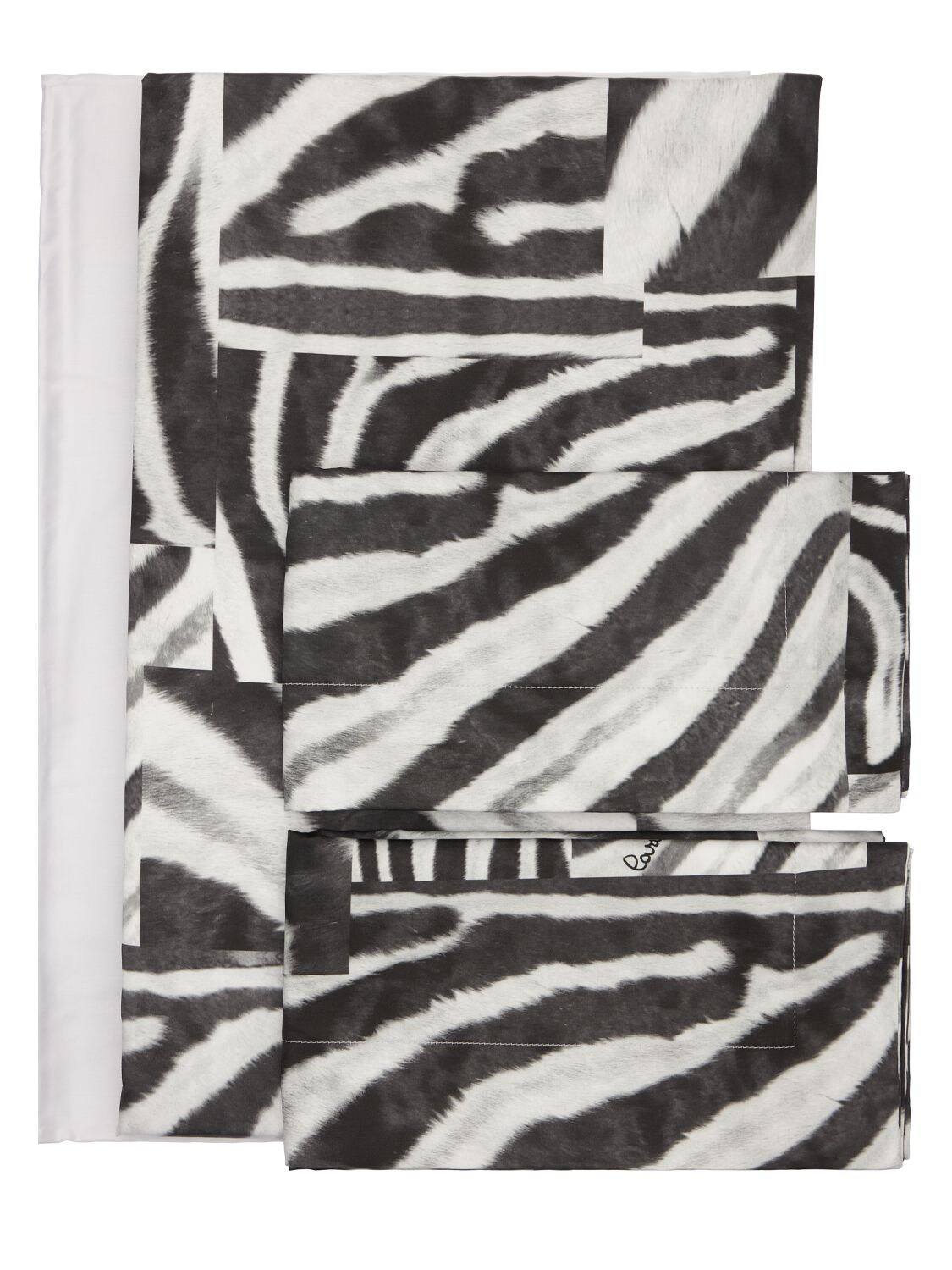 Zebra Patch Bedding Set