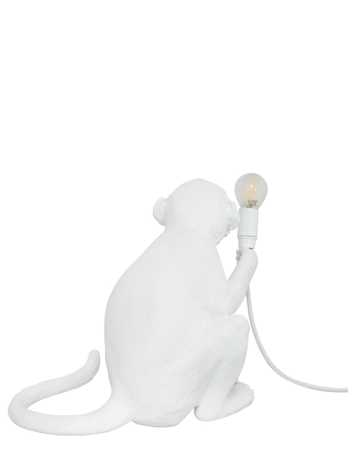Shop Seletti Monkey Table Lamp In White