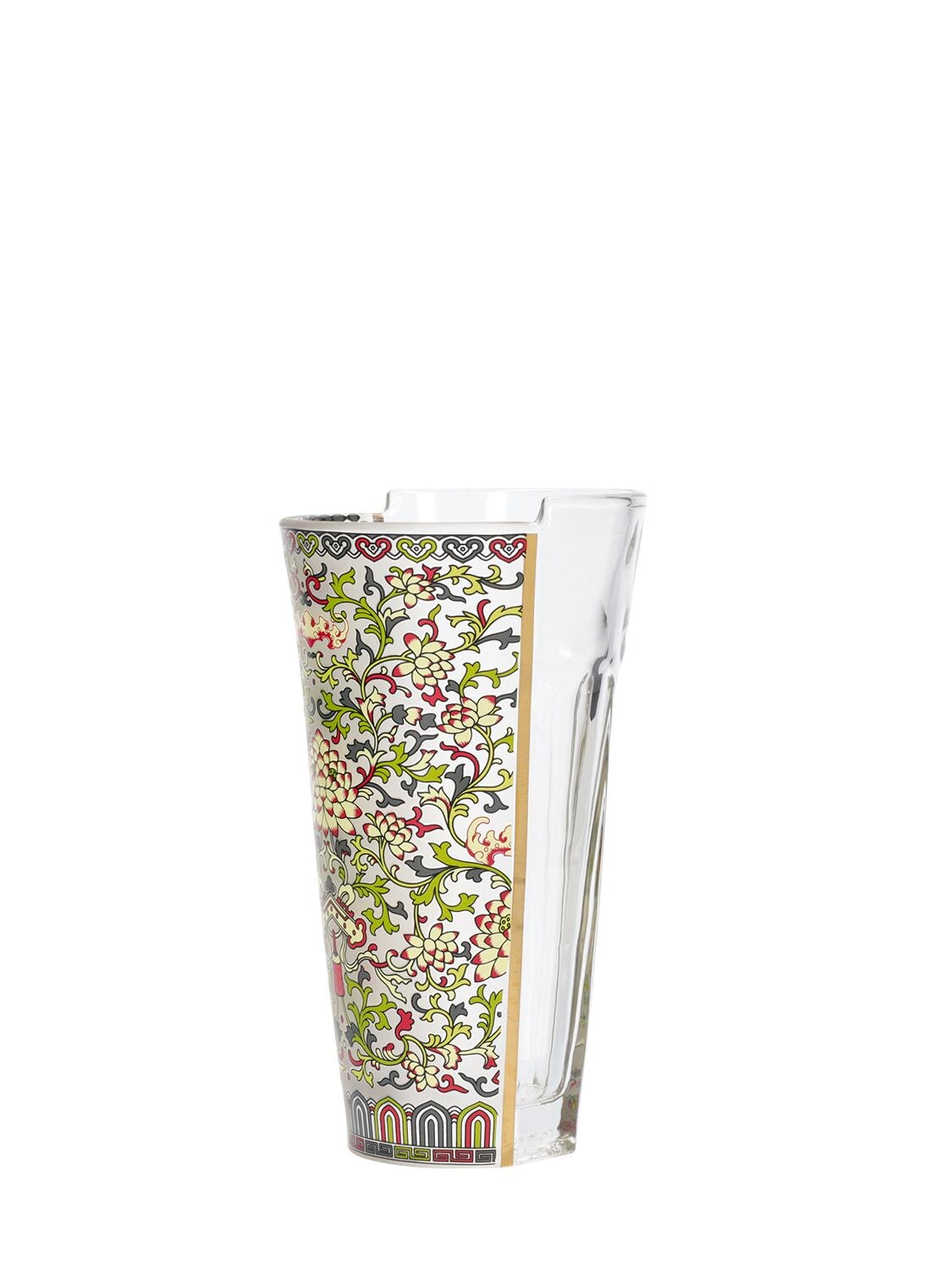 Shop Seletti Set Of 3 Hybrid Clarice Tumblers In Multicolor