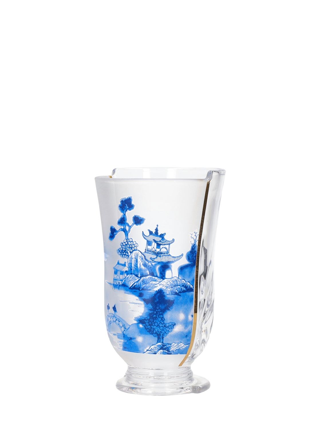 Shop Seletti Set Of 3 Hybrid Clarice Tumblers In Multicolor