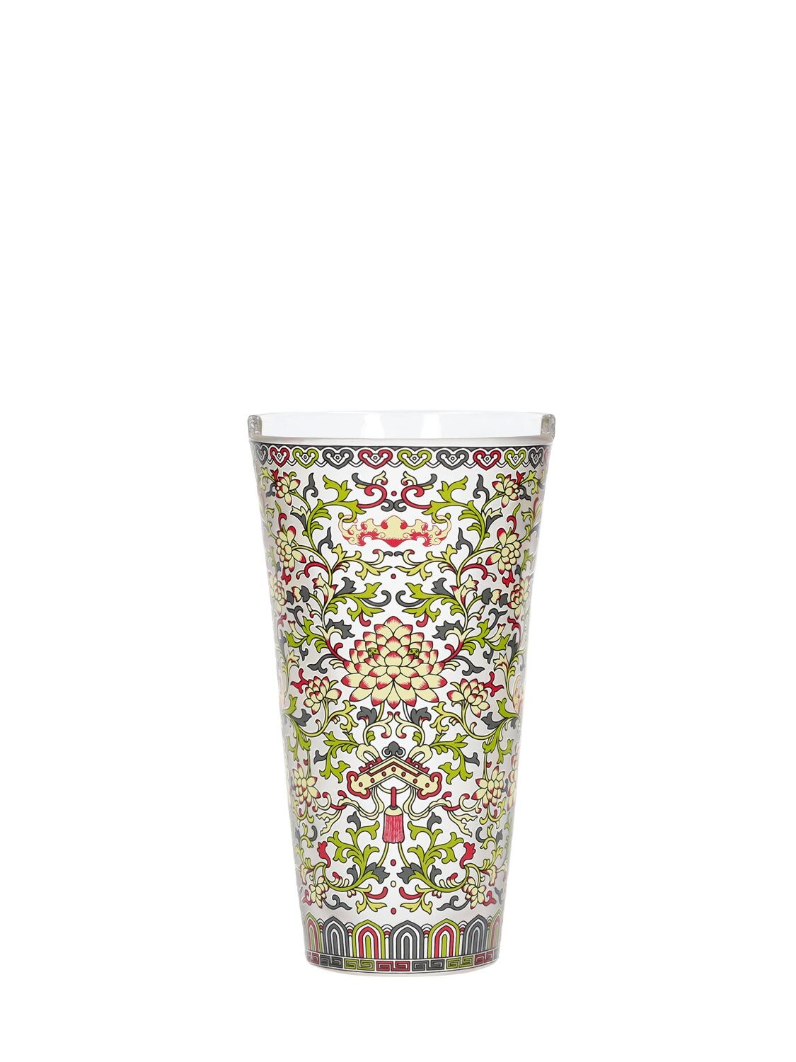 Shop Seletti Set Of 3 Hybrid Clarice Tumblers In Multicolor