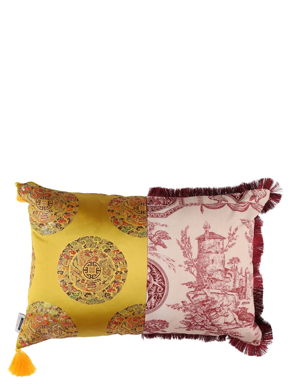 Seletti Ottavia Hybrid Cushion In Multicolor