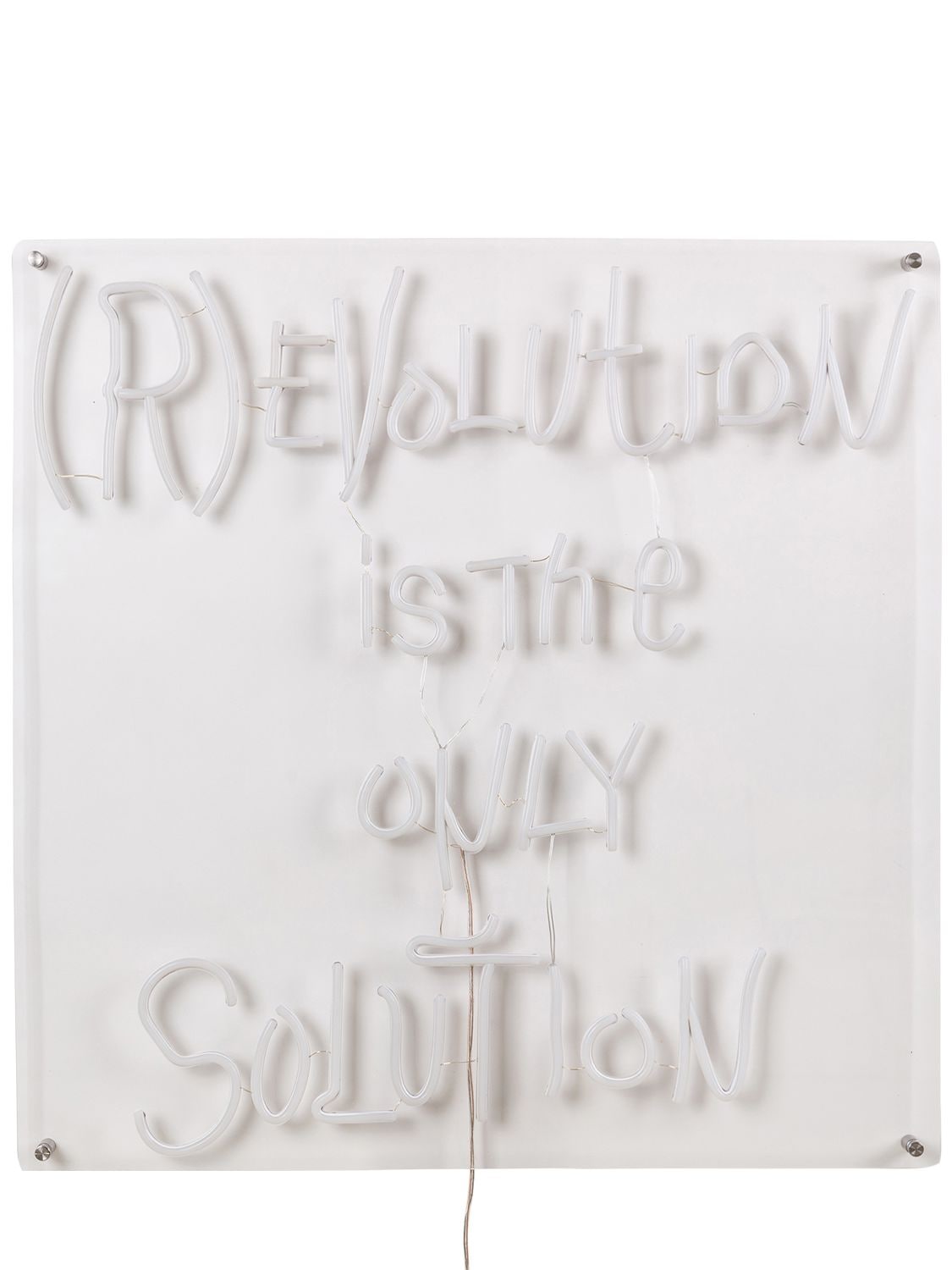 Seletti (r)evolution Led Wall Lamp In White