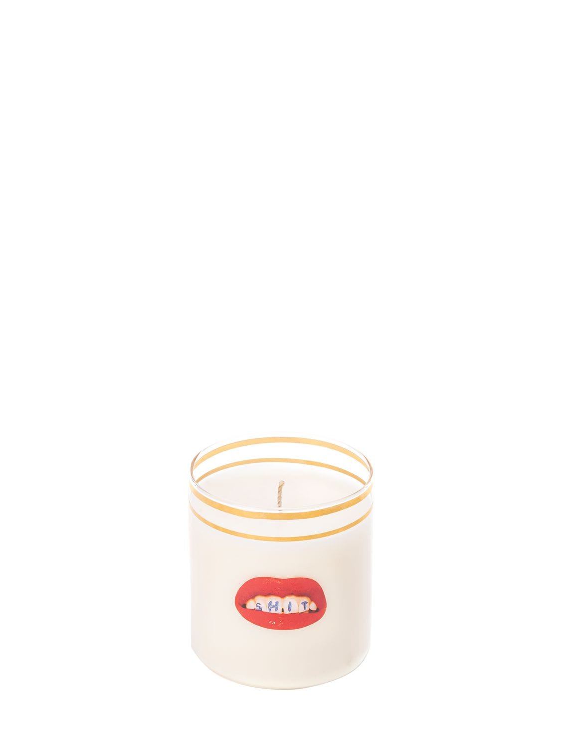 Seletti Shit Scented Candle In Transparent