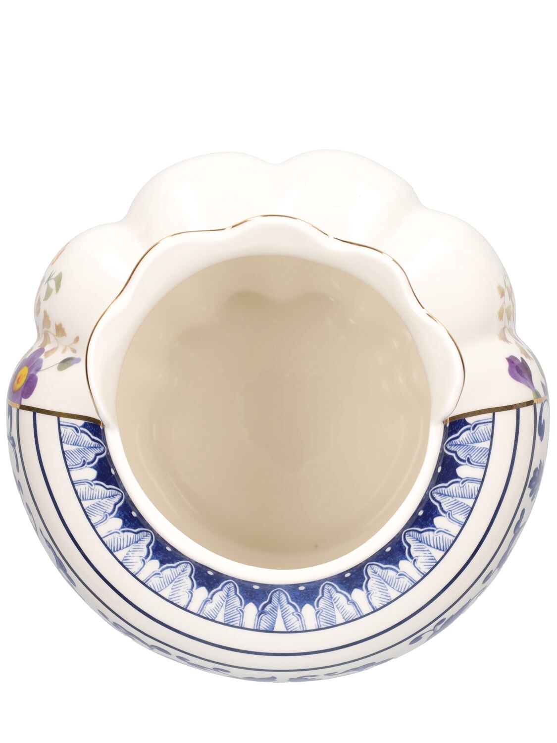 Shop Seletti Hybrid Melania Bone China Vase In Multicolor