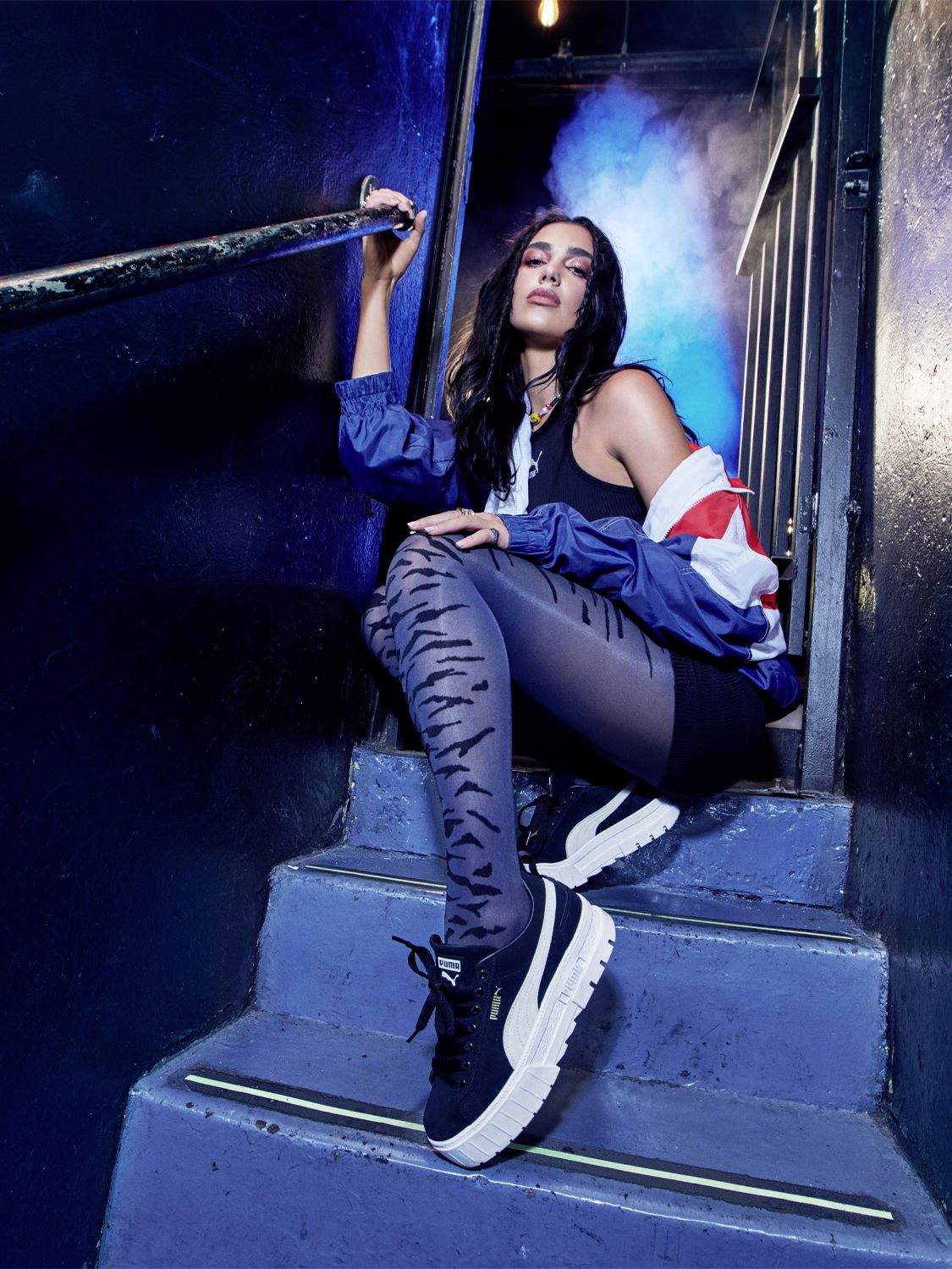 Puma Кроссовки Mayze Platform цвет Чёрный | Stylemi