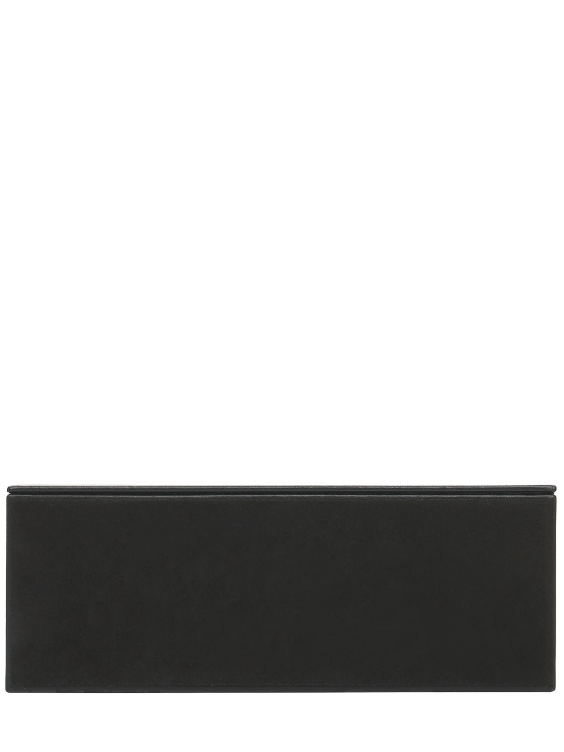 Shop Versace Barocco Pen Box In Black