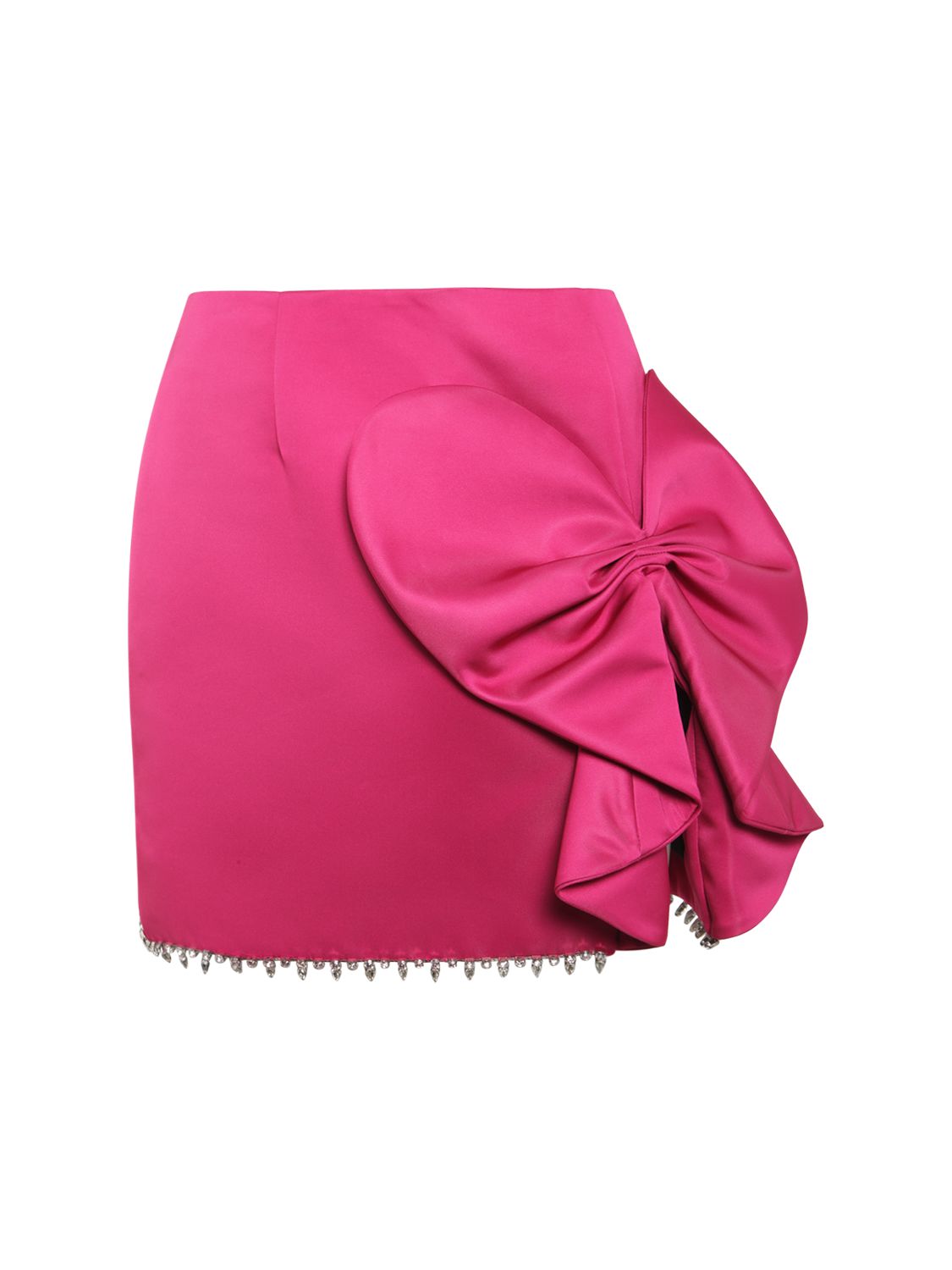 satin bow mini