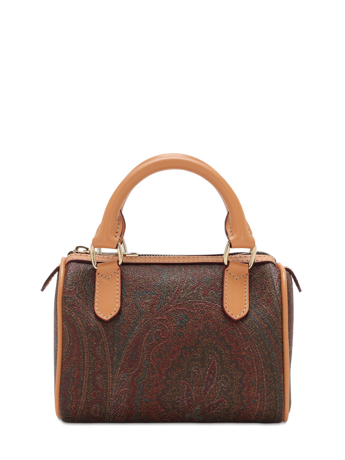 Handtasche Aus Baumwolle Mit Paisleydruck