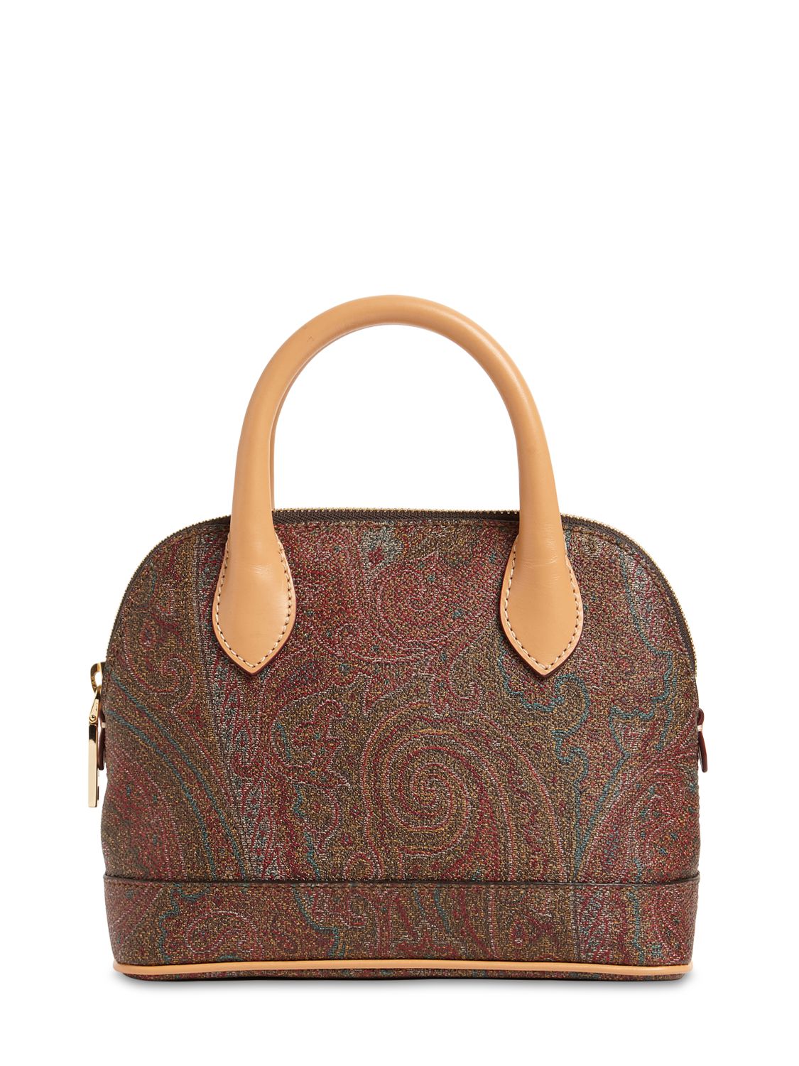 Handtasche Aus Baumwolle Mit Paisleydruck