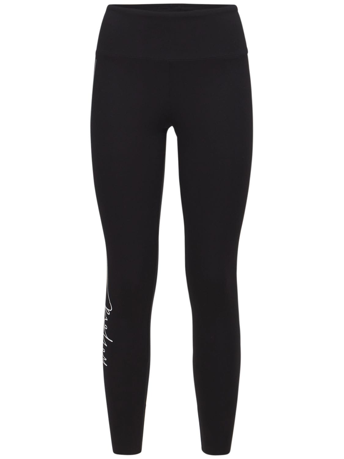 Wolford - Logo script leggings - Black | Luisaviaroma