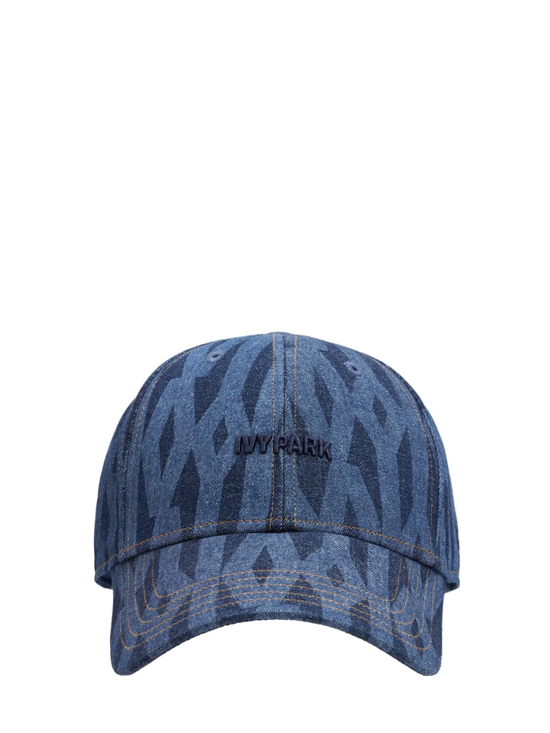 Adidas X Ivy Park Ivy Park Monogram Denim Baseball Hat In Blue | ModeSens