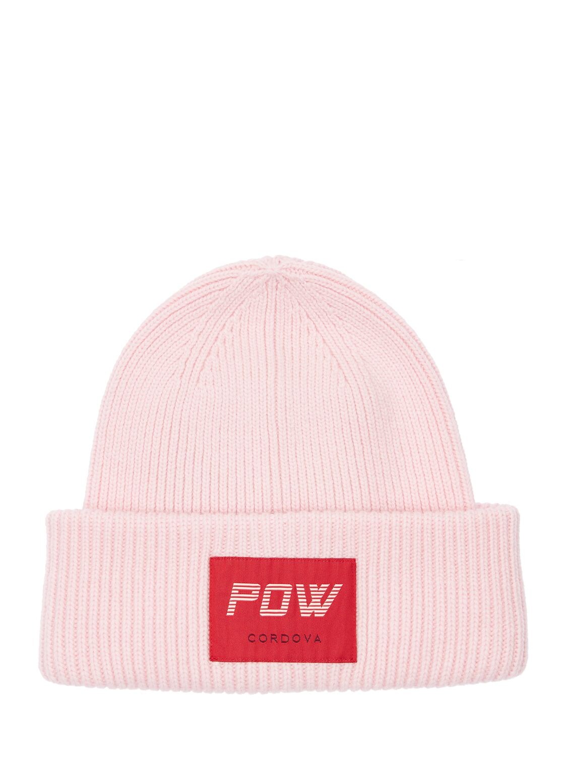 Cordova The Pow Wool Beanie In Pink