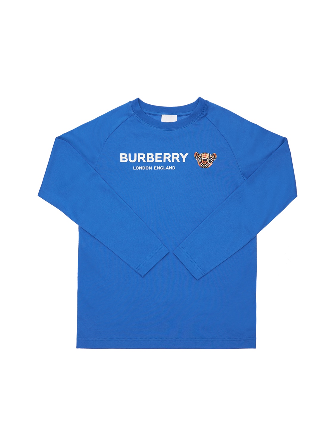 BURBERRY LOGO棉质平纹针织T恤,74I18O030-QTE2NTA1