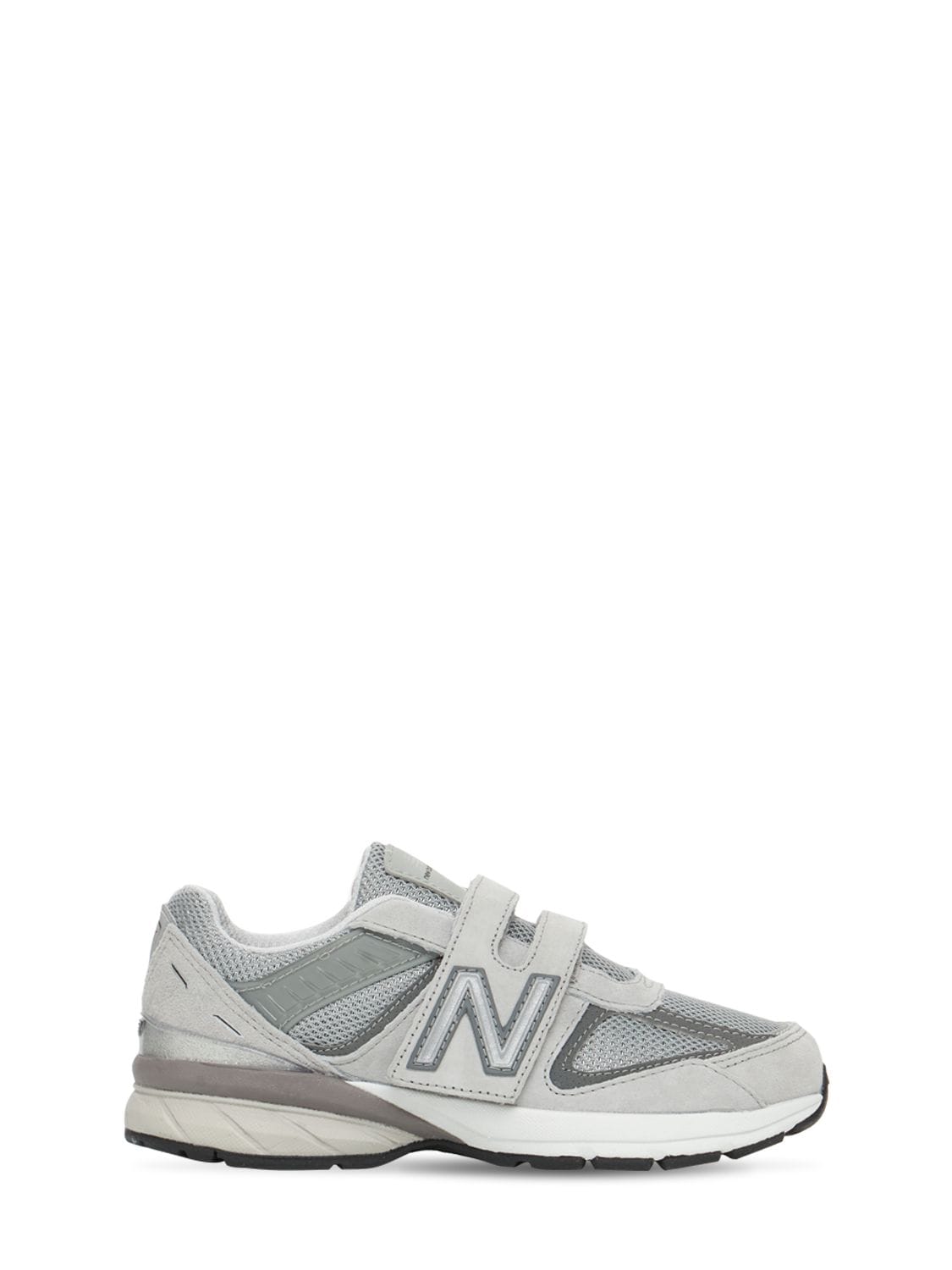 Image of 990 Suede & Mesh Strap Sneakers