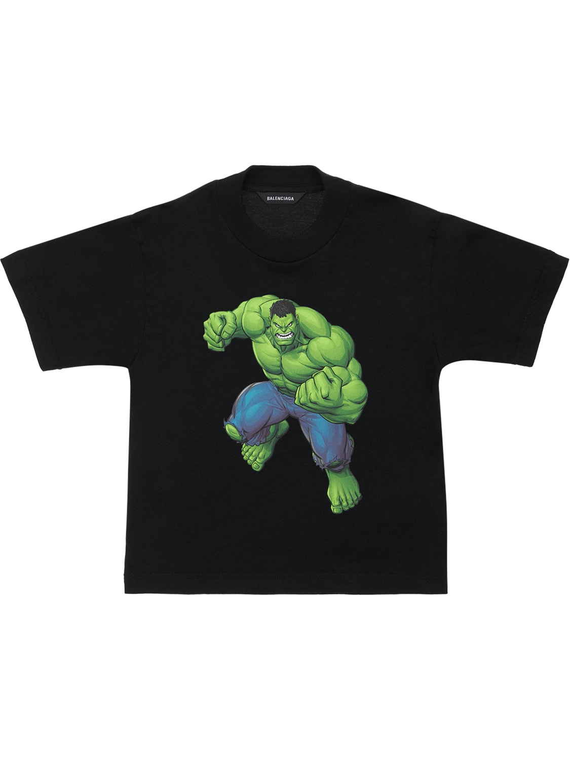 Hulk Print Cotton Jersey T-shirt