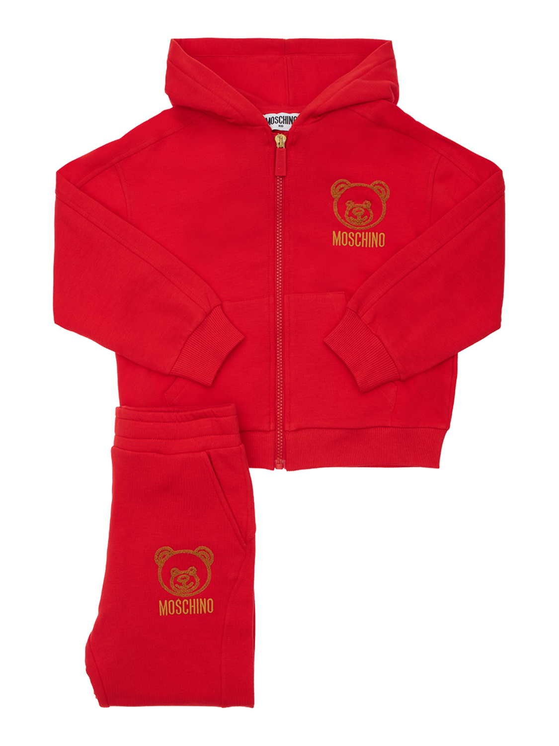 Sweatshirt & Trainingshose Aus Bio-baumwolle