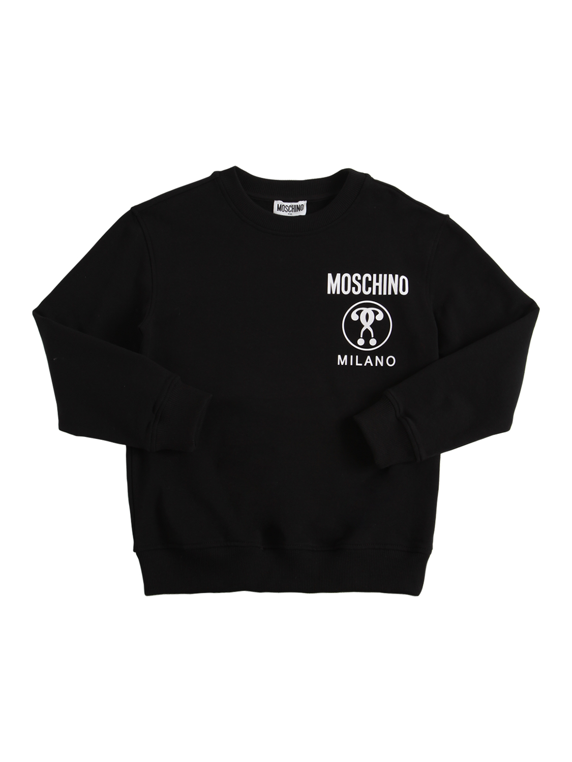 Sweatshirt Aus Baumwolle Mit Logodruck