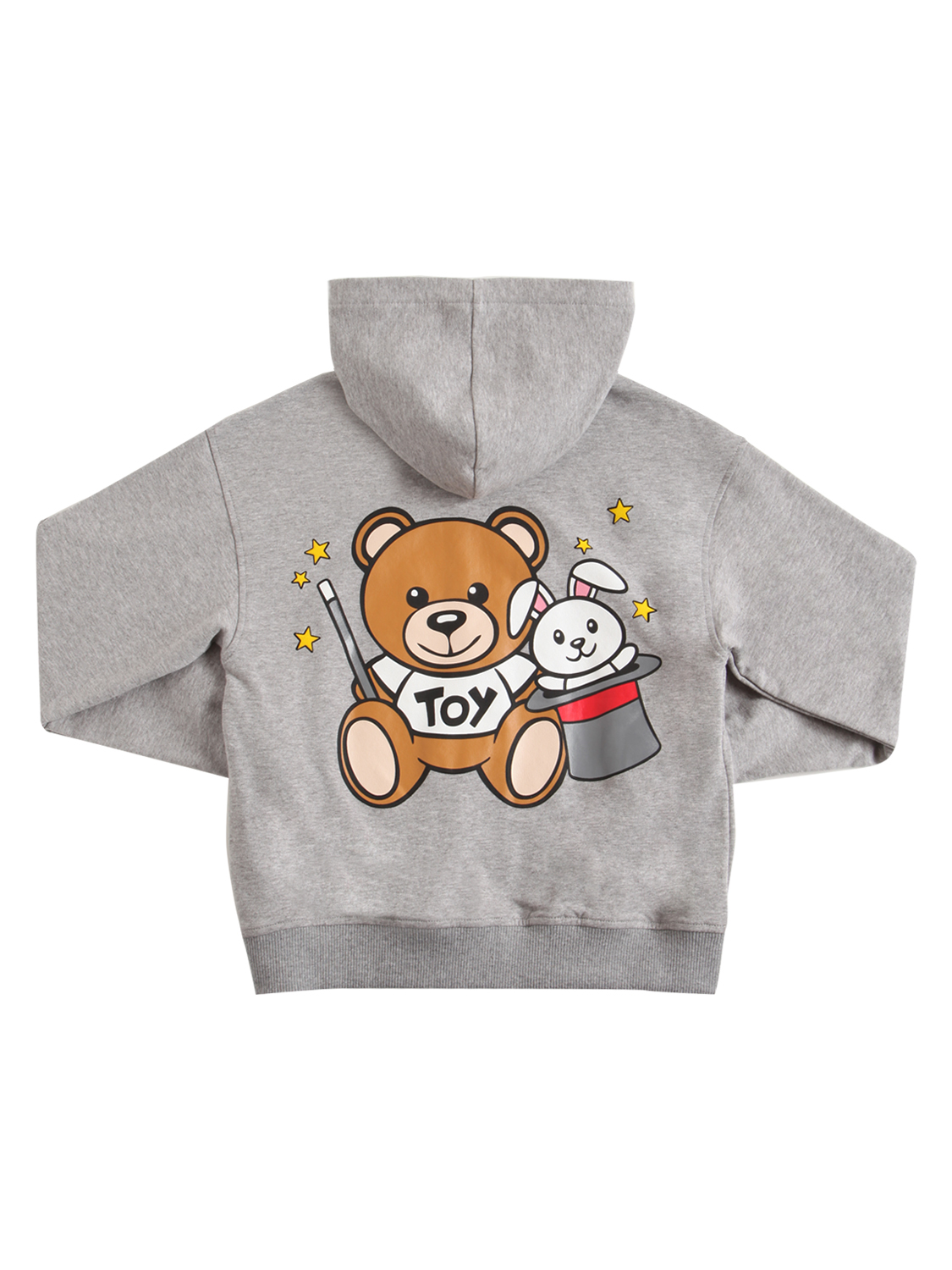Hoodie Aus Baumwollfleece Mit Druck
