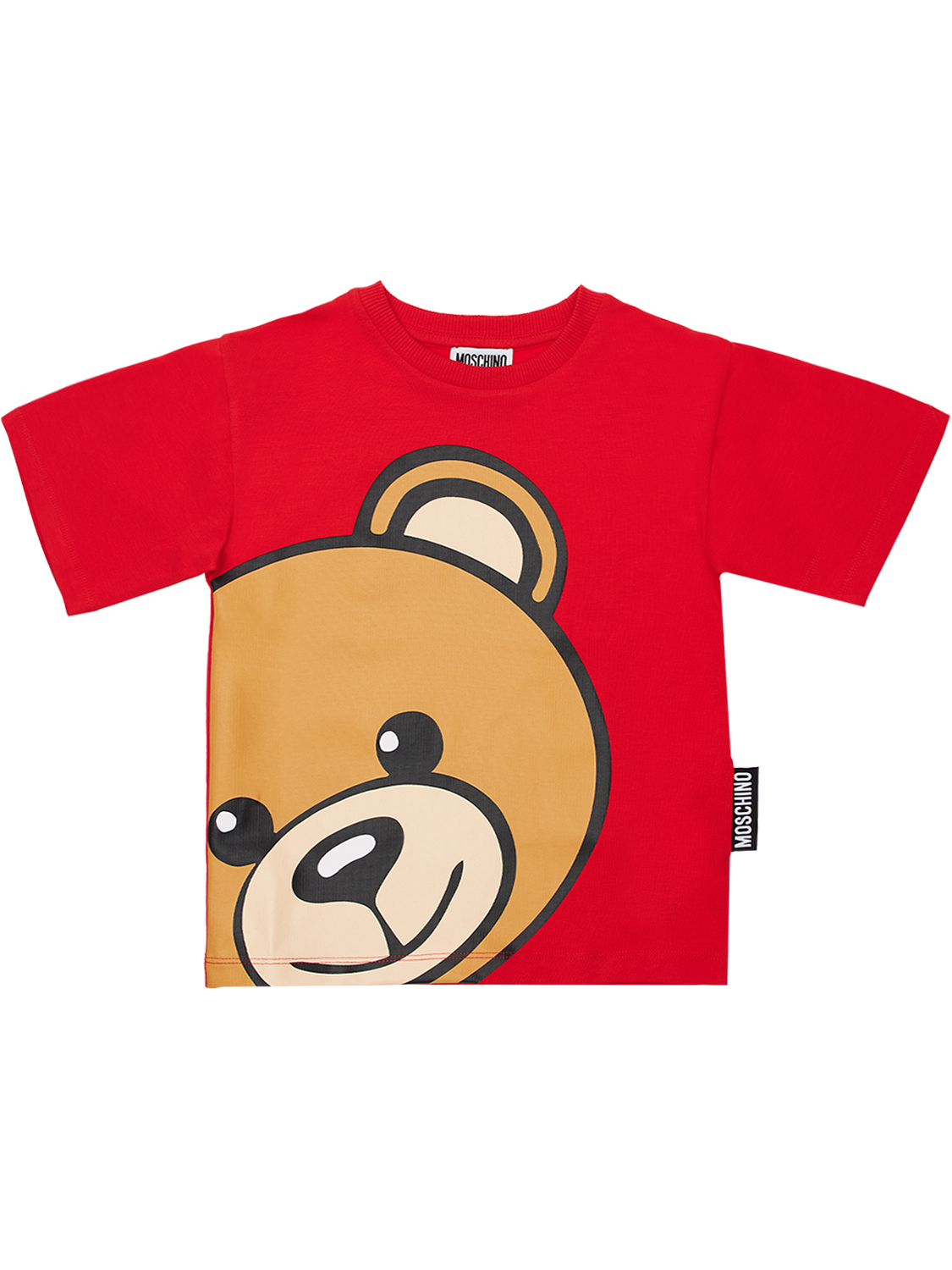 T-shirt Aus Baumwolljersey Mit Druck