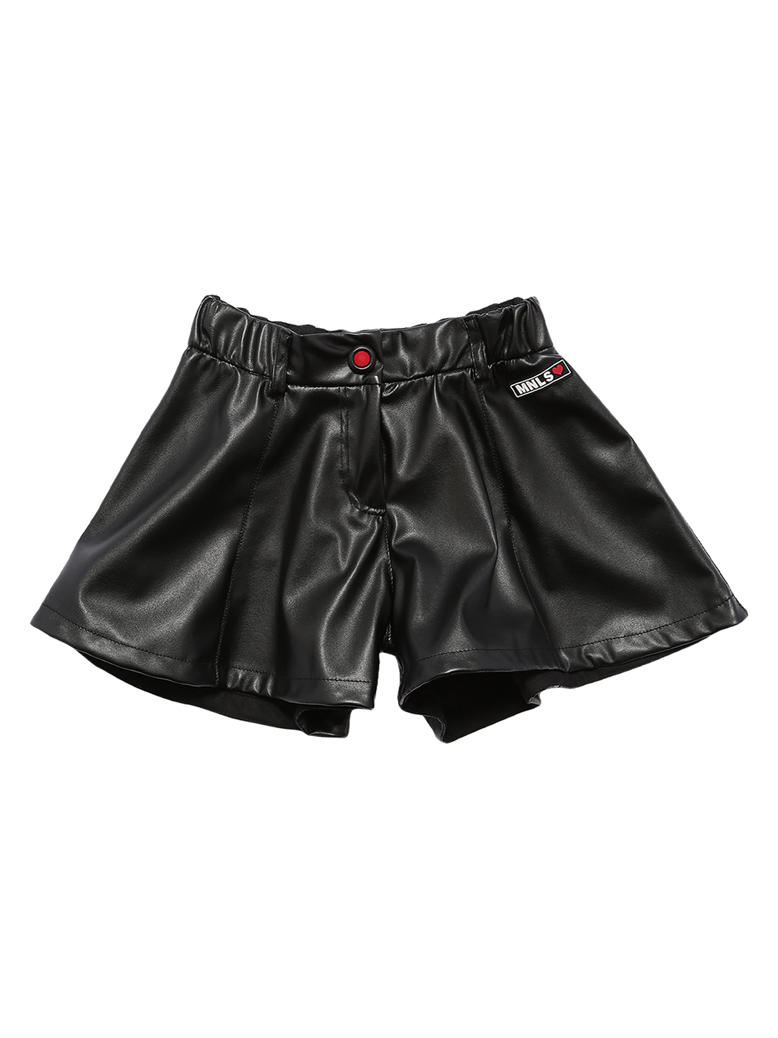 Shorts Aus Kunstleder