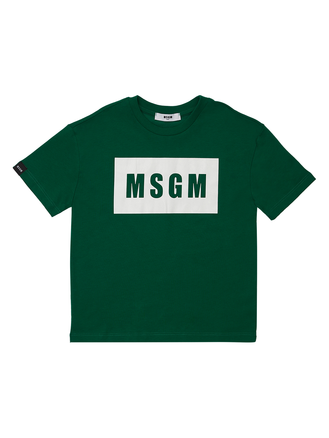 T-shirt Aus Baumwolljersey Mit Logodruck