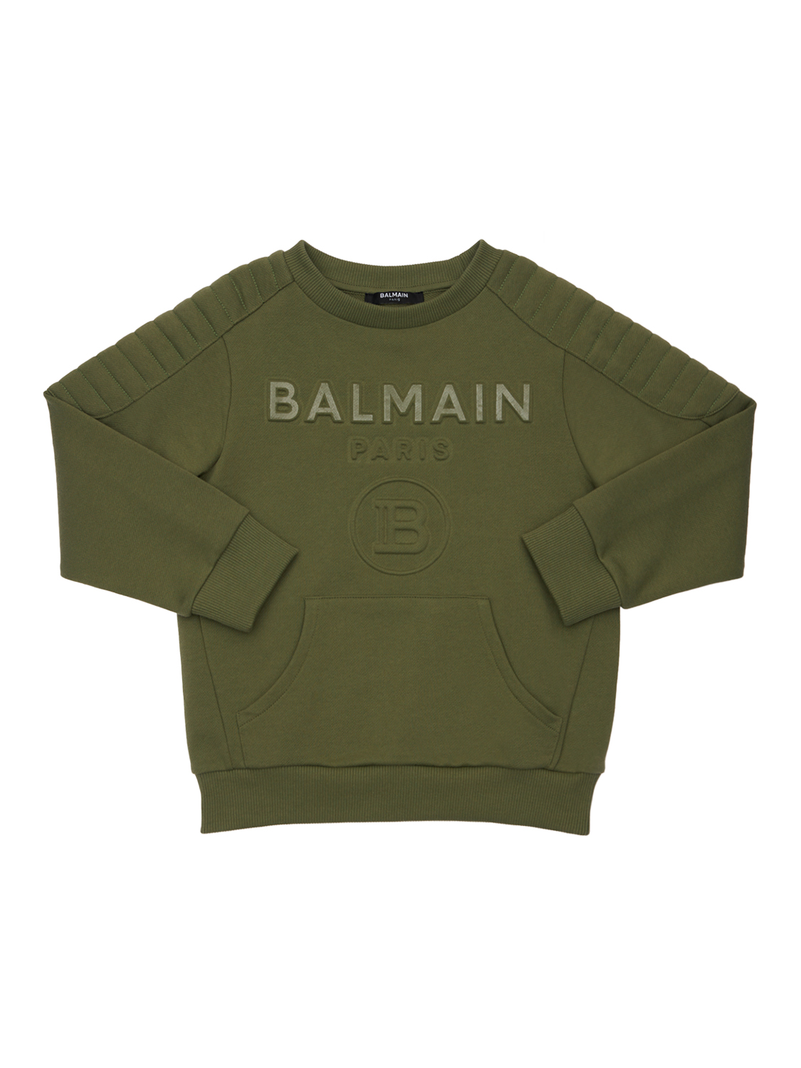 Sweatshirt Aus Baumwolle Mit Logo
